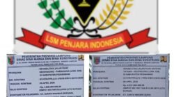 LSM Penjara Indonesia DPD Lampung Minta Inspektorat, BPKP dan BPK Nanti Periksa Serius Proyek Jalan Kedondong–Pardasuka