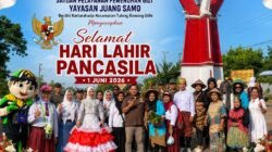 Peringati Hari Lahir Pancasila, SPPG Juang Samo Berdiri Kartaraharja Gelar Karnaval dan Bagikan Paket Sayuran