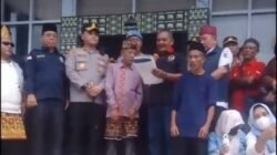 Ribuan Masyarakat Adat Pitu Ngetiyuh Gelar Aksi Damai Di Kantor BPN Pesawaran Pihak Nya Siap Proses Sertipikat Tanah Adat