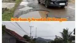 Jalan Ruas Kedondong yang Rusak Parah Dibangun, Warga Pesawaran Ucapkan Terima Kasih ke Gubernur Lampung
