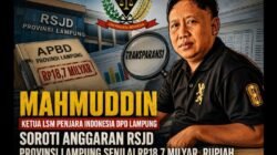 LSM PENJARA INDONESIA DPD LAMPUNG SOROTI ANGGARAN RSJD PROVINSI LAMPUNG SENILAI RP18,7 MILIAR, DESAK TRANSPARANSI PENGGUNAAN APBDLaml