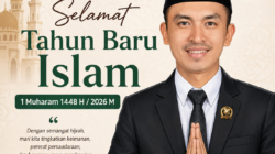 Ketua DPRD Pesawaran Achmad Rico Julian, S.H., M.H. Mengucapkan Selamat Tahun Baru Islam 1 Muharam 1448 H / 2026 M