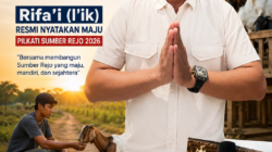 Bawa Misi Pengabdian dan Kemandirian Ekonomi, Rifa’i (I’ik) Resmi Nyatakan Maju Pilkati Sumber Rejo 2026