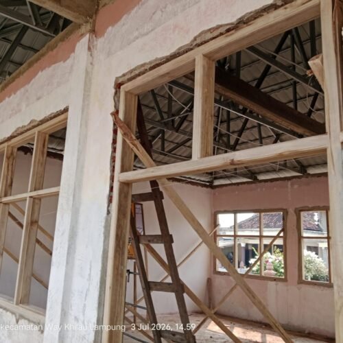 Proyek Revitalisasi TK Al Jauharotunaqiyyah di Way Khilau Jadi Sorotan, Diduga Abaikan K3 dan Gunakan Material Berkualitas Rendah