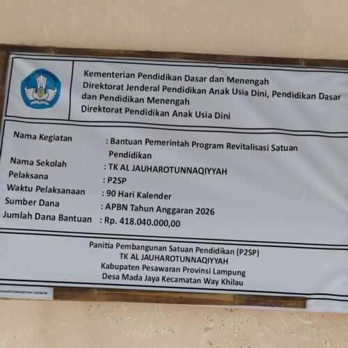 Diduga Tidak Sesuai Juknis LSM Penjara Indonesia DPD Lampung Akan Laporkan Proyek Revitalisasi Di Desa Mada Jaya Ke Kejari Pesawaran