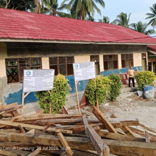 LSM PENJARA INDONESIA DPD Provinsi Lampung Soroti Dugaan Penggunaan Material pada Proyek Revitalisasi SDN 2 Way Ratai