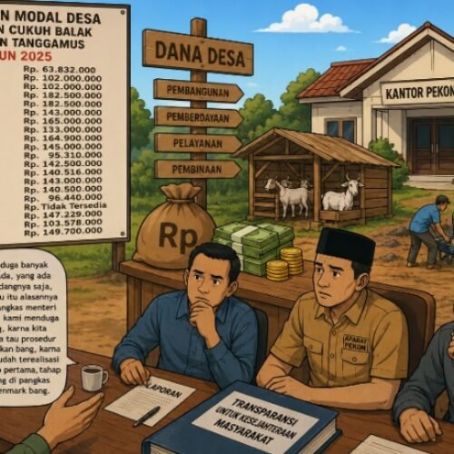 Penyertaan Modal Desa 19 Pekon se-Kecamatan Cukuh Balak Jadi Sorotan, Warga Minta Transparansi Pengelolaan BUMDes TA 2025