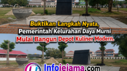 Wajah Baru Lapangan Daya Murni Dimulai, Stan Kuliner Modern Berkonsep Minimalis Mulai Berdiri