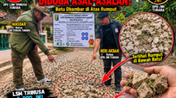 Proyek Jalan Tubaba Acak-acakan, Dinas Perkim-CK Lampung Didesak Blacklist CV Prabu Surya Almaira!