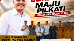 Murni Ingin Mengabdi, Mantan Jurnalis Oktavianus Ahmad Siap Wakafkan Diri untuk Tiyuh Karta Tanjung Selamat