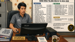 Ketua JWI DPW Lampung Soroti Sejumlah Kegiatan Realisasi Dana Desa Talang Mulya TA 2024–2026, Siap Lakukan Investigasi Lapangan