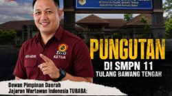 SOROTI PUNGUTAN DI SMPN 11 TULANG BAWANG TENGAH, DPD JWI TUBABA: NEGARA JAMIN PENDIDIKAN GRATIS, JANGAN BEBANI WALI MURID!