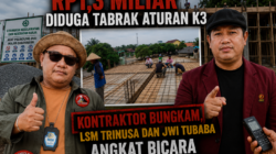 Proyek Pembangunan Gedung Balai Nikah KUA Tumijajar Rp1,3 Miliar Disorot LSM TRINUSA dan DPD JWI Tubaba Terkait Pelanggaran Regulasi K3