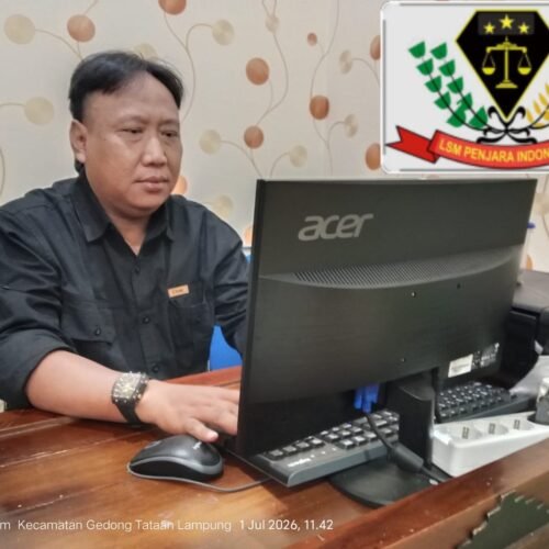 LSM Penjara Indonesia DPD Lampung Layangkan Surat ke Ketua DPRD Lampung Selatan dan DPRD Tulang Bawang Barat, Desak Proses PAW Anggota DPRD Diduga Berstatus Terpidana
