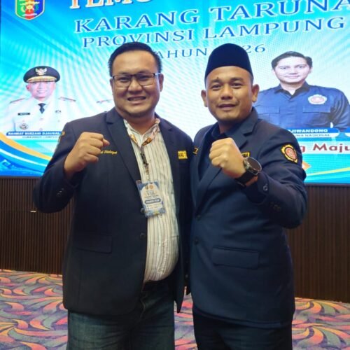 Syah Secara Aklamasi, Wahrul Fauzi Silalahi Pimpin Karang Taruna Provinsi Lampung Periode 2026–2031