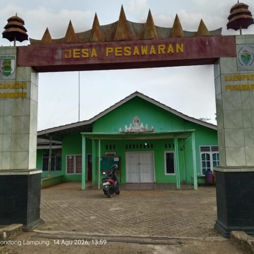 DANA DESA PESAWARAN KECAMATAN KEDONDONG DISOROT, SEJUMLAH KEGIATAN DIDUGA MARK UP DAN FIKTIF