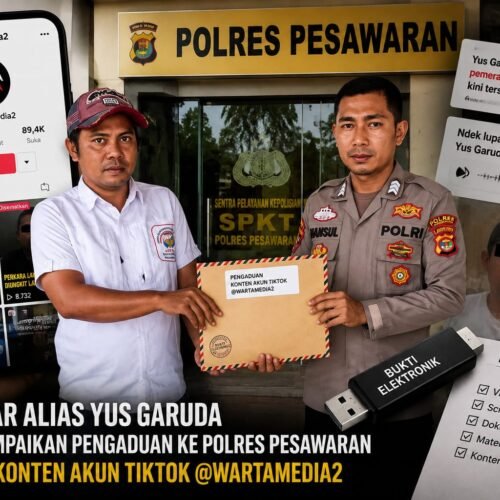 Akun Titik @Wartamedia2 Di Laporkan Polisi Terkait Unggahan Nya