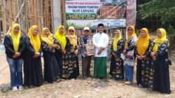 SRIKANDI DERMAWAN PESAWARAN SALURKAN BANTUAN PEMBANGUNAN MASJID DAN AL-QUR’AN DI PONPES AS-SA’ADAH WAY LIPANG 