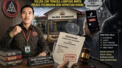 Desakan Tak Berhenti, Sekjen LSM Trinusa Lampung Minta Polres Pesawaran Beri Kepastian Hukum