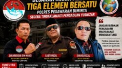Desakan Makin Keras, Tiga Organisasi Minta Polres Pesawaran Segera Buka Kejelasan Pengaduan Yusnizar