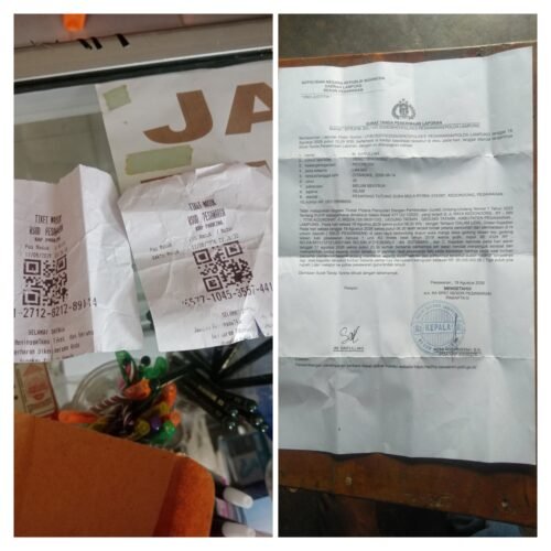 Dua Unit Sepeda Motor Hilang di Parkiran RSUD Pesawaran, Warga Kedondong Lapor Polisi