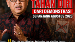 Hasto Kristiyanto Ajak Masyarakat Tahan Diri dari Demonstrasi Sepanjang Agustus 2026