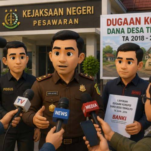 Dugaan Korupsi Dana Desa Trimulyo Tegineneng Masuk Tahap Penelaahan, Kejari Pesawaran Siap Panggil Sejumlah Pihak