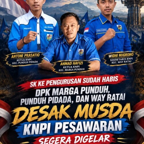 SK Kepengurusan Dipersoalkan, Tiga DPK Desak Musda KNPI Pesawaran Segera Digelar
