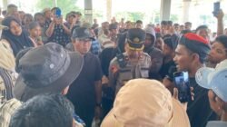Iptu Jolly Ronny Mamarimbing Kedepankan Pendekatan Humanis Saat Kawal Aksi Ratusan Petani di Aceh Timur
