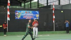 Pangdam IM Buka Open Tournament Tenis Lapangan Piala Panglima TNI di Lapangan Tenis Jasdam IM, Neusu Jaya, Kota Banda Aceh