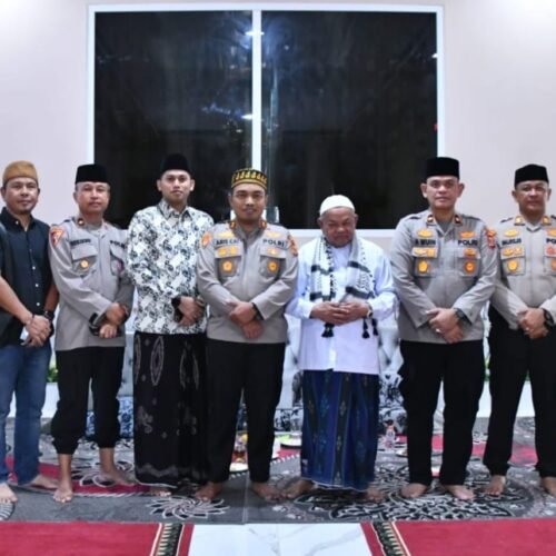 Kapolres Aceh Timur Silaturahmi ke Abu Paya Pasi, Perkuat Sinergi Polri dan Ulama