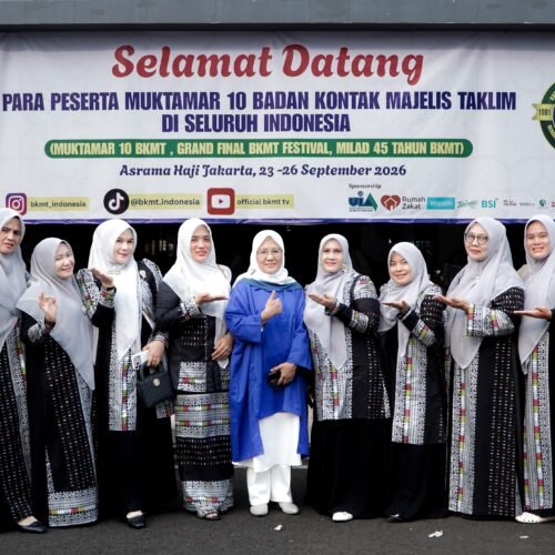 Milad ke-45 BKMT di GBK, Erni Handayani Bawa Suara Aceh Timur.