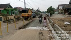 PROYEK JALAN PROVINSI LAMPUNG TANPA PAPAN INFORMASI, MASYARAKAT DAN LSM MINTA BMBK TEGUR PELAKSANA