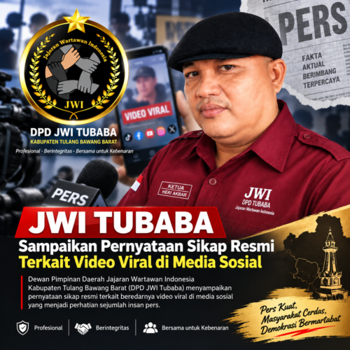 Sikapi Video Viral, DPD JWI Tubaba Tegaskan Batas antara Kritik dan Penghinaan