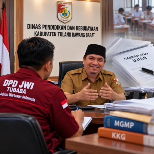 DISDIKBUD TUBABA KLARIFIKASI DUGAAN PENEBUSAN SOAL UJIAN, RANO: PENYUSUNAN MELALUI MGMP DAN KKG