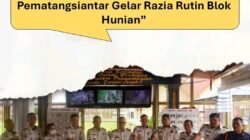 Tingkatkan Keamanan, Lapas Pematangsiantar Gelar Razia Rutin Blok Hunian