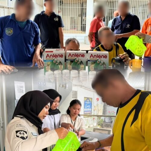 Penuhi Hak Kesehatan, Rutan Tanjung Pura Bagikan Obat TBC hingga Vitamin untuk Warga Binaan