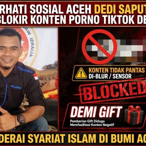 GARANG! Dedi Saputra SH Murka: Oknum Wanita Aceh Pamer Lekuk Tubuh Demi Gift – Minta MPU Turun Tangan!