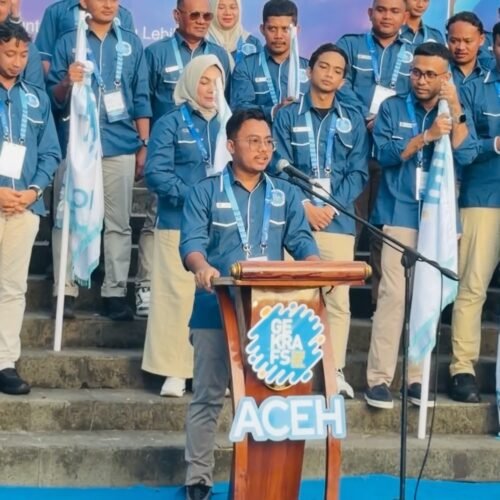 Alfa Khalil Ikram Dilantik sebagai Ketua DPC GEKRAFS Lhokseumawe