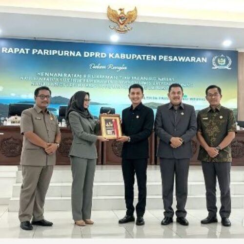 DPRD Pesawaran Gelar Paripurna KUA-PPAS 2027, Bupati Nanda Tekankan Anggaran Berpihak kepada Rakyat