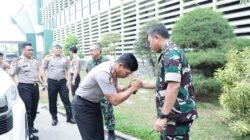 Lawatan Kerja ke Kodam II/Sriwijaya, Kapolda Sumsel Perkuat Sinergi TNI-Polri Jaga Stabilitas Daerah