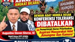 DEWAN ADAT MIMIKA DESAK BUPATI BATALKAN KONFERENSI TOLERANSI, TUNTUT FOKUS PADA KONFERENSI MASYARAKAT ADAT PAPUA AMUNGME dan KAMORO