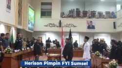 Herison Pimpin FYI Sumsel, Fokus Pertahankan Prestasi dan Kembangkan Yongmoodo