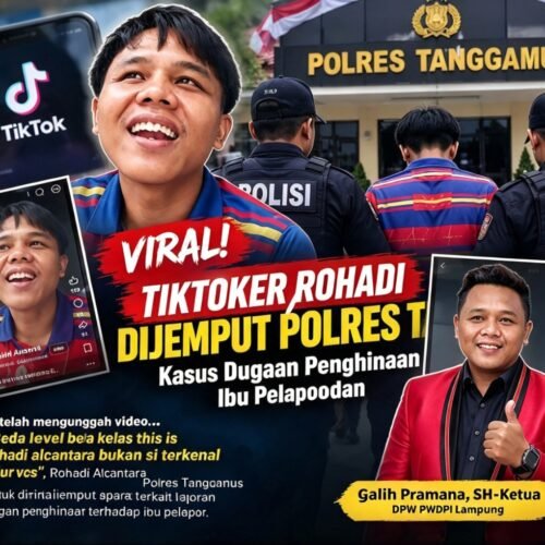 Ketua DPW PWDPI Lampung Apresiasi Keberanian Rohadi Alcantara: Pemuda Harapan yang Suarakan Kebenaran   