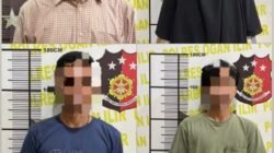 Satreskrim Polres Ogan Ilir Amankan Empat Terduga Pelaku Pengeroyokan di Rambang Kuang