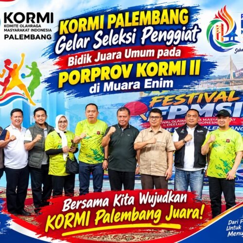KORMI Palembang Gelar Seleksi Penggiat, Bidik Juara Umum pada Porprov KORMI II di Muara Enim