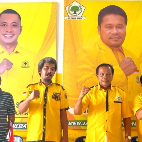 Matangkan Persiapan Musda XI, Pengurus DPD Partai Golkar Tapteng Gelar Rapat Panitia