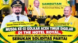 Momentum Kebangkitan Golkar Aceh Timur: Musda ke-XI Digelar, Bupati dan Plt Ketua Rizky Kompak Serukan Soliditas