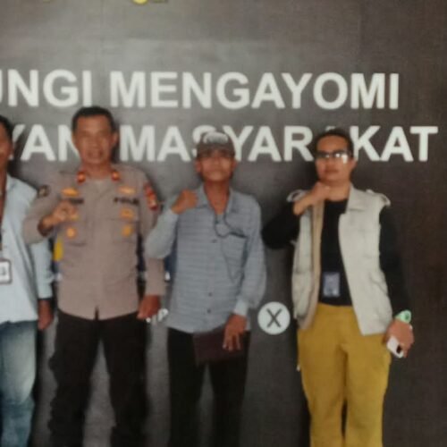 TIM AWAK MEDIA MITRA POLDA SUMSEL SILATURAHMI KE POLRES LAHAT DISAMBUT HANGAT HUMAS