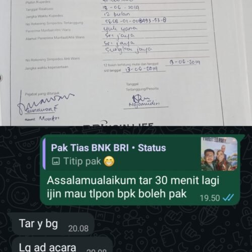 Pinjaman Kupedes di Bank BRI Disoal, Ahli Waris Terbebani & Pertanyakan Asuransi